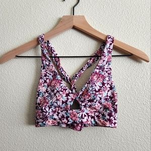 Rue21 Crossback Floral Bralette